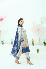 Amal Unstitched 3 Piece Printed Lawn Collection