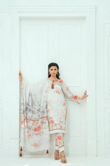 Amal Unstitched 3 Piece Printed Lawn Collection