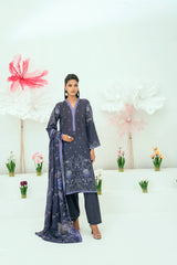 Amal Unstitched 3 Piece Printed Lawn Collection