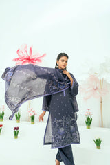 Amal Unstitched 3 Piece Printed Lawn Collection