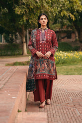 Bloom By Mannat Clothing Stitched Collection-Mahogany