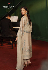 Asim Jofa Premium Festive Ajpf-29 Embroidered Silk 2 Pcs
