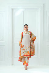 Amal Unstitched 3 Piece Printed Lawn Collection