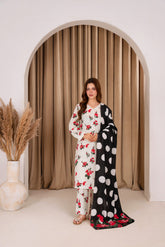 Feathers Unstitched Winter Arrivals Suit-MAELIN-FT598