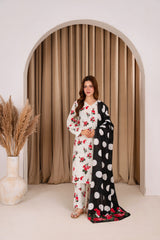 Feathers Unstitched Winter Arrivals Suit-MAELIN-FT598