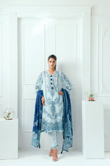Amal Unstitched 3 Piece Printed Lawn Collection