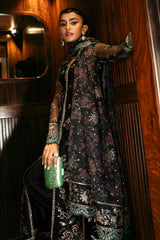 Glamoura By Sheenora Unstitched 3 Piece Wedding Formals Collection'2025-Darkstar