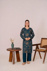 Feathers Unstitched Winter Arrivals Suit-ISLYN-FT601