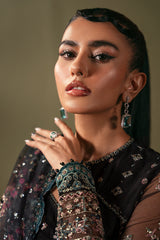 Glamoura By Sheenora Unstitched 3 Piece Wedding Formals Collection'2025-Darkstar