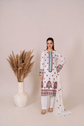 Feathers Unstitched Winter Arrivals Suit-ORVEN-FT608