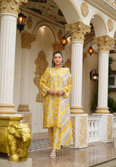 Rang E Gulposh Stitched 3 Piece Lawn Collection'2025RNG-1209
