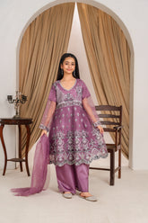 Khayat Stitched 3 Piece Festive Formals Suit-Lilova
