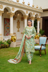 Rang E Gulposh Stitched 3 Piece Lawn Collection'2025-RNG-1211