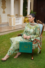 Rang E Gulposh Stitched 3 Piece Lawn Collection'2025-RNG-1211
