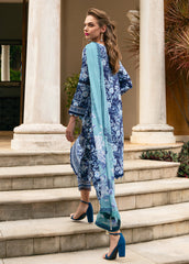 The Enchanted Garden By Gulaal Unstitched 3 Piece Luxury Lawn Suit-OLVERA (GL-L-24V2-07)