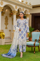Rang E Gulposh Stitched 3 Piece Lawn Collection'2025-RNG-1206