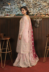 Asim Jofa Premium Festive Ajpf-40 Embroidered Chiffon 3 Pcs