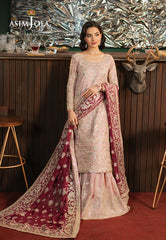 Asim Jofa Premium Festive Ajpf-40 Embroidered Chiffon 3 Pcs