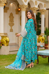 Rang E Gulposh Stitched 3 Piece Lawn Collection'2025-RNG-1212