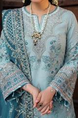 Meeras By Imrozia Serene Unstitched 3 Piece Luxury Formals Suit-I-225 FEROZA