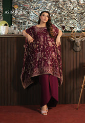 Asim Jofa Premium Festive Ajpf-04 Embroidered Chiffon 2 Pcs
