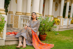Rang E Gulposh Stitched 3 Piece Lawn Collection'2025-ENG-1213