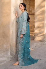 Meeras By Imrozia Serene Unstitched 3 Piece Luxury Formals Suit-I-225 FEROZA