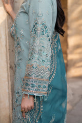Meeras By Imrozia Serene Unstitched 3 Piece Luxury Formals Suit-I-225 FEROZA