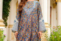 Rang E Gulposh Stitched 3 Piece Lawn Collection'2025-RNG-1214