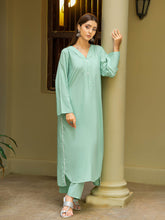 Tng By Md Solid Co Ords Collection-Saath Ice Green