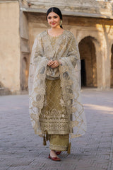 Meeras By Imrozia Serene Unstitched 3 Piece Luxury Formals Suit-I-226 RUTAJ