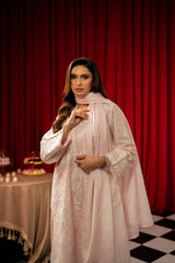 Freesia By Zouj 3 Piece Festive Edit-Blush Eclat