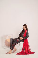 Feathers Unstitched Winter Arrivals Suit-MYRONE-FT570