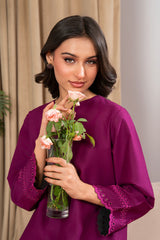 Solarie By Meeral Stitched 2 Piece Lawn Collection'2025-COR-009