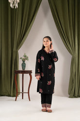 Khayat Stitched Co Ords Cambric Winter Kids Suit-Gulalai - Winter
