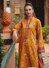 The Enchanted Garden By Gulaal Unstitched 3 Piece Luxury Lawn Suit-FLORENCE (GL-L-24V2-02)
