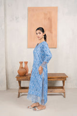 Ahlam By Safa Textile Eid Edit-Wrinkle printed Co-Ord-Set