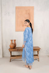 Ahlam By Safa Textile Eid Edit-Wrinkle printed Co-Ord-Set