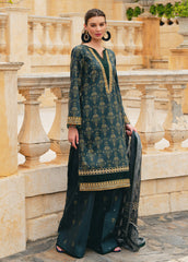 The Enchanted Garden By Gulaal Unstitched 3 Piece Luxury Lawn Suit-VILLENA (GL-L-24V2-09)