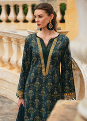 The Enchanted Garden By Gulaal Unstitched 3 Piece Luxury Lawn Suit-VILLENA (GL-L-24V2-09)
