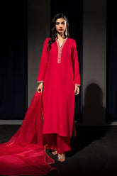 Zelina By Meeral Stitched 3 Piece Formals Collection'2025-HE-005