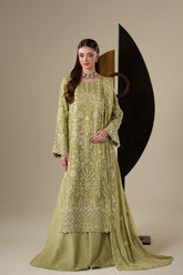 Nouvelle By Emaan Adeel Unstitched 3 Piece Luxury Chiffon Suit-NOLA