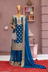 Naqsh-e-Jamaal By Saira Sultana Stitched 3 Piece Wedding Formals Collection'2025-Sumaya