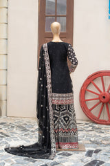 Naqsh-e-Jamaal By Saira Sultana Stitched 3 Piece Wedding Formals Collection'2025-Zoha Black