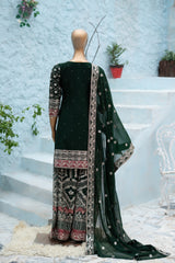 Naqsh-e-Jamaal By Saira Sultana Stitched 3 Piece Wedding Formals Collection'2025-Zoha green