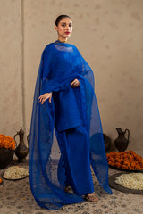 Celine By Meeral Stitched 3 Piece Lawn Collection'2025-SOL-002 - V2