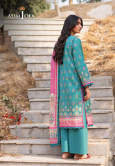 Asim Jofa Prints Unstitched Drop 1 Ajuub-14 Printed Lawn 3 Pcs