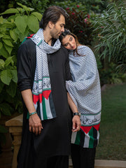 Tng By Md Stole Collection-Palestine Stole
