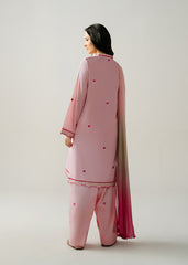 Solstic by Meerak Stitched 3 Piece Emb Lawn Suit-Minsa