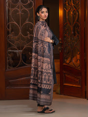 Tng By Md Odhni Collection-Taj Mahal Silk Odhni (Brown)